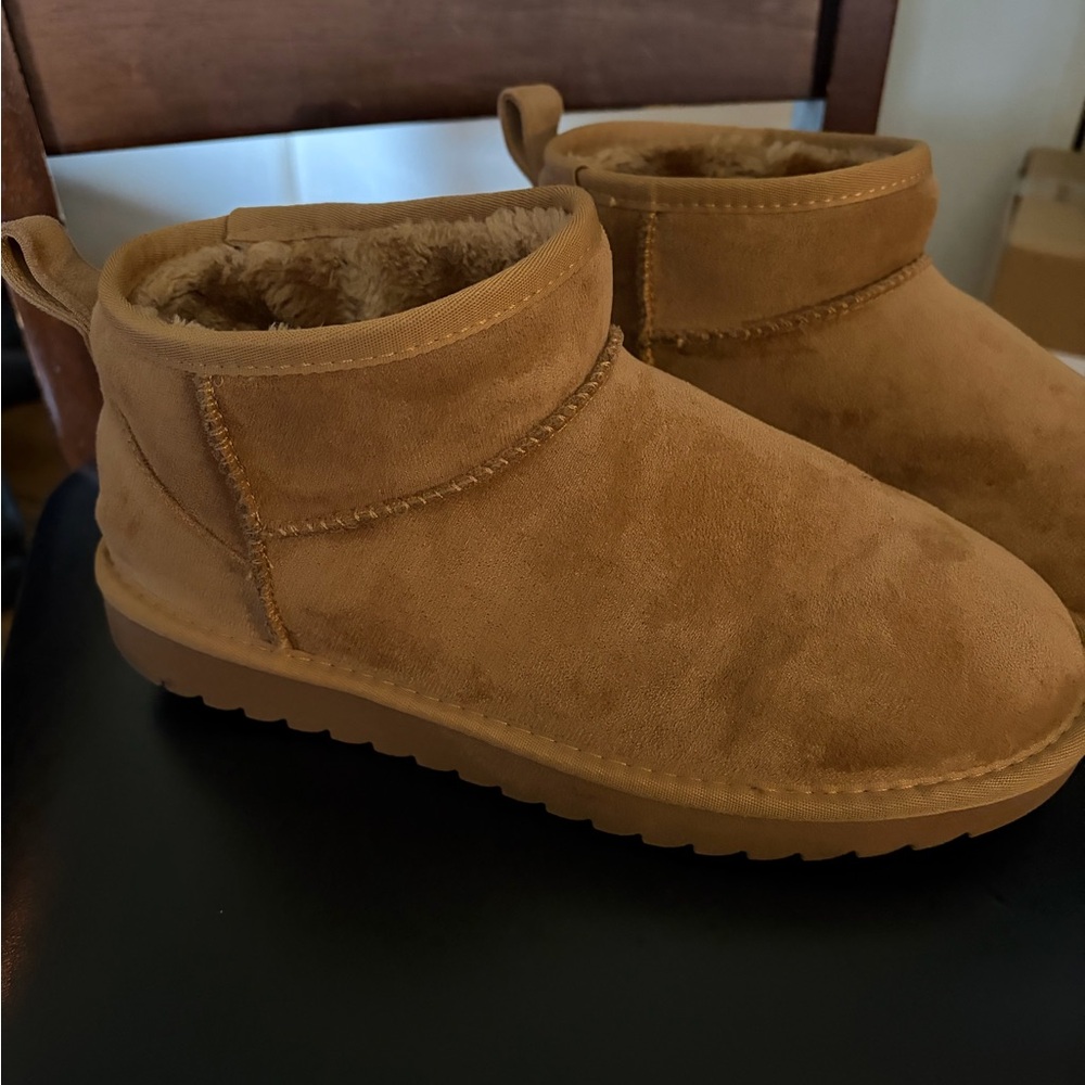 Maurices Tan Ankle Boots - Picture 2 of 4